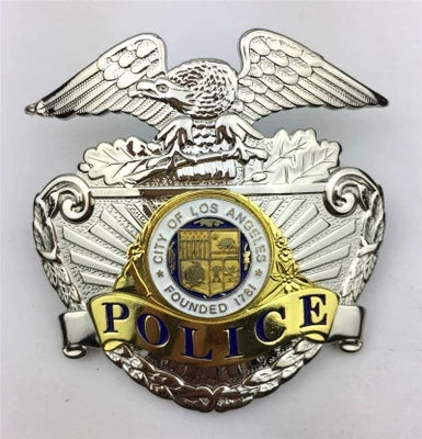  Los Angeles Police Department  LAPD cap Badge Replica - Badgecollection