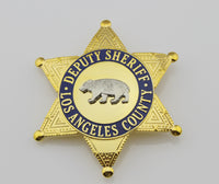 high quality ladp losangeles County, United States Deputy sheriff/sheriff bear badge Replica metal badge - Badgecollection