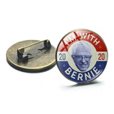 SONGDA New Biden 2020 Brooch Collar Pin Joe Biden Bernie Sanders Badges President Election Supporters Metal Pins Button Jewelry - Badgecollection