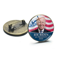 SONGDA New Biden 2020 Brooch Collar Pin Joe Biden Bernie Sanders Badges President Election Supporters Metal Pins Button Jewelry - Badgecollection
