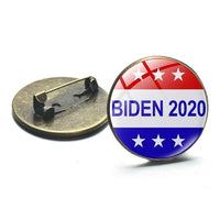 SONGDA New Biden 2020 Brooch Collar Pin Joe Biden Bernie Sanders Badges President Election Supporters Metal Pins Button Jewelry - Badgecollection