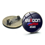 SONGDA New Biden 2020 Brooch Collar Pin Joe Biden Bernie Sanders Badges President Election Supporters Metal Pins Button Jewelry - Badgecollection
