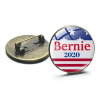 SONGDA New Biden 2020 Brooch Collar Pin Joe Biden Bernie Sanders Badges President Election Supporters Metal Pins Button Jewelry - Badgecollection