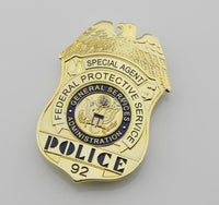 federal protective service administration police92 &Department of treasure - Badgecollection