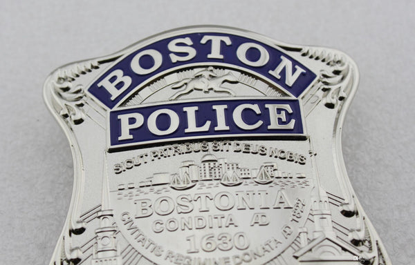 boston police hat badge