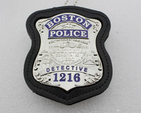 Boston Police Department metal Badge detective\police officer free shipping - Badgecollection