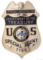 federal protective service administration police92 &Department of treasure - Badgecollection